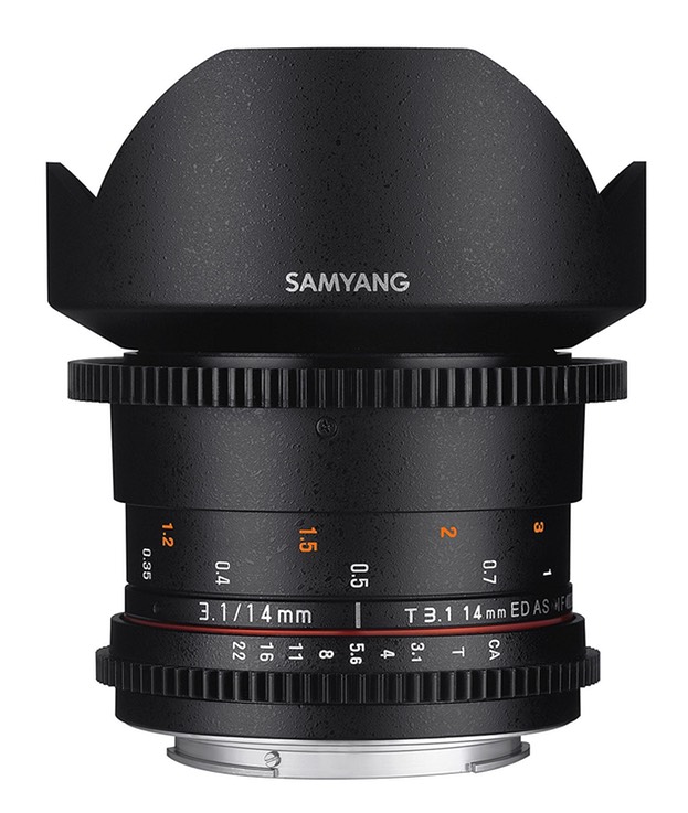 Samyang SYDS14M-C VDSLR II 14 mm T3