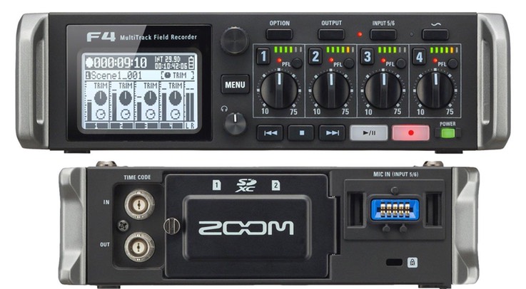 Zoom F4 Field Recorder